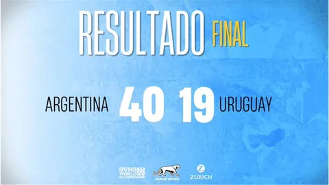 LOS PUMAS 7S, A UN PASO DE LOS CUARTOS DE FINAL TRAS EL ÉXITO EN EL CLÁSICO RIOPLATENSE