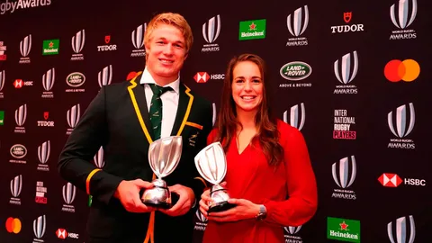 Du Toit y Scarratt fueron elegidos como los jugadores del año