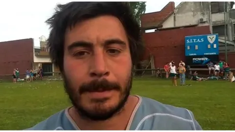 Santiago Alo: "Lo ganamos porque hicimos un buen partido y porque nos lo merecíamos"