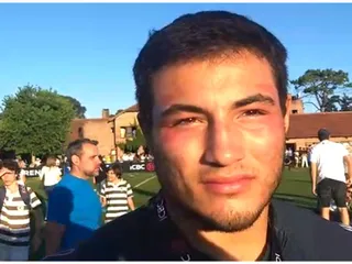 Emiliano Ferrari: "Estoy orgulloso del equipo y de toda la hinchada que vino a alentarnos"