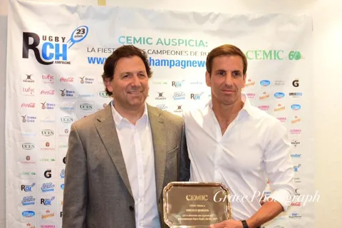 23° entrega de premios de Rugby Champagne 21