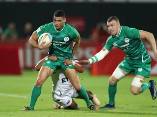 Jordon Conroy es el goleador y el tryman del Seven de Dubai