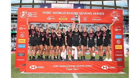 Las Black Ferns Sevens, las primeras campeonas de Ciudad del Cabo
