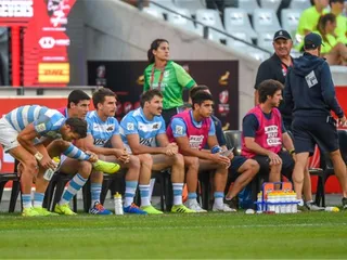 El grupo de Los Pumas 7s para el Seven de Hamilton