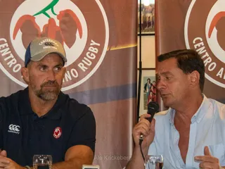 La palabra de Fernández Lobbe y Riccomi tras el entrenamiento de Ceibos