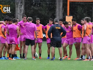 La palabra de Mayco Vivas y Bautista Delguy tras el entrenamiento