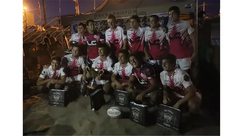 Estudiantes de Olavarría gritó campeón en el Seven Claromecó 2020
