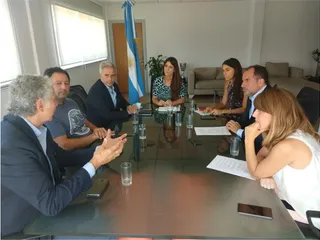 Marcelo Rodríguez se reunió con la secretaria de Deportes de la Nación