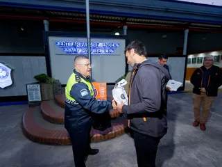 SOLIDARIDAD Y DEPORTE: TARUCAS Y LA FAI RECONOCIERON A LA ESCUELA DE POLICIA POR SU APOYO SOLIDARIO DURANTE EL SUPER RUGBY AMERICAS