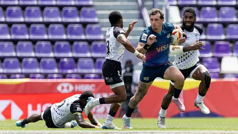 LOS PUMAS 7S NO PUDIERON CON SUDÁFRICA E IRÁN POR LA MEDALLA DE BRONCE ANTE FIJI