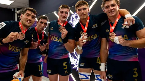 GRAN VICTORIA DE LOS PUMAS 7S FRENTE A FIJI PARA QUEDARSE CON LA MEDALLA DE BRONCE EN VALLADOLID