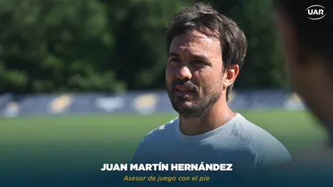 JUAN MARTÍN HERNÁNDEZ SE SUMA A LA UAR COMO ASESOR DE JUEGO CON EL PIE