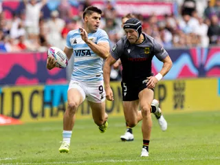 LOS PUMAS 7s INICIARON SU CAMINO EN BORDEAUX CON UN CONTUNDENTE TRIUNFO ANTE ALEMANIA
