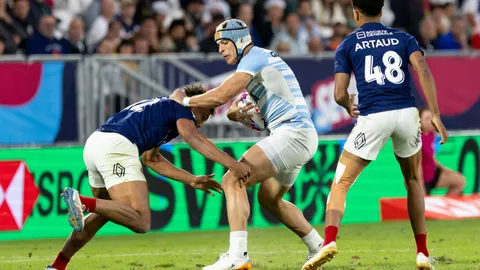LOS PUMAS 7s CAYERON ANTE FRANCIA Y SE JUGARÁN MAÑANA LA CLASIFICACIÓN ANTE NUEVA ZELANDA