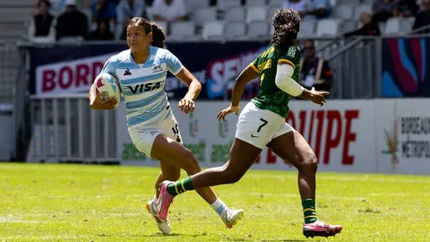 LAS YAGUARETÉS VOLVIERON A VENCER A SUDÁFRICA Y JUGARÁN MAÑANA ANTE GRAN BRETAÑA POR EL NOVENO LUGAR