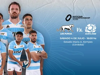 LOS PUMAS CON EL EQUIPO CONFIRMADO PARA EL DEBUT ANTE ESCOCIA