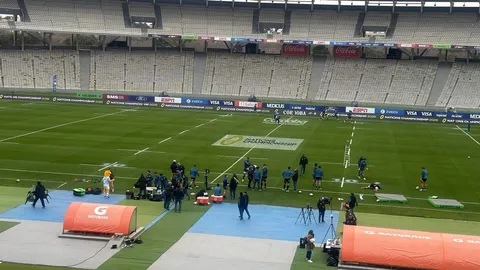 SE REALIZÓ EL CAPTAIN´S RUN DE LOS PUMAS EN EL ESTADIO MARIO KEMPES