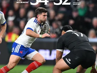 NUEVA ZELANDA DERROTÓ A FRANCIA EN EL INICIO DEL NATIONS CHAMPIONSHIP