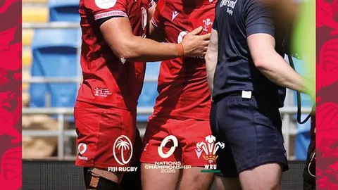 GALES EL PRÓXIMO RIVAL DE LOS PUMAS DERROTÓ A FIJI Y TAMBIÉN ES PUNTERO DEL HEMISFERIO NORTE