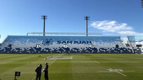 TODAS LAS IMÁGENES DEL CAPTAIN´S RUN EN EL ESTADIO BICENTENARIO DE SAN JUAN
