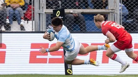 LOS PUMAS VOLVIERON AL TRIUNFO FRENTE A GALES EN SAN JUAN