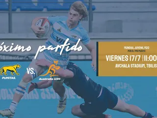 LOS PUMITAS VAN EN BUSCA DEL SÉPTIMO PUESTO EN EL MUNDIAL JUVENIL ANTE AUSTRALIA