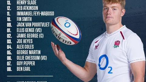 INGLATERRA ENFRENTARÁ A LOS PUMAS CON EL MISMO EQUIPO QUE GOLEÓ A FIJI