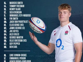 INGLATERRA ENFRENTARÁ A LOS PUMAS CON EL MISMO EQUIPO QUE GOLEÓ A FIJI