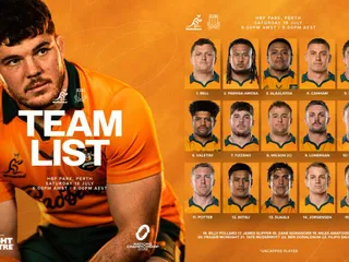 LOS WALLABIES RECIBEN A ITALIA SIN SU ENTRENADOR GONZALO QUESADA EN LA CANCHA