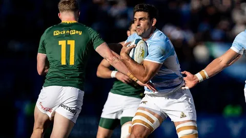 EL UNO X UNO DE LOS PUMAS ANTE SUDÁFRICA