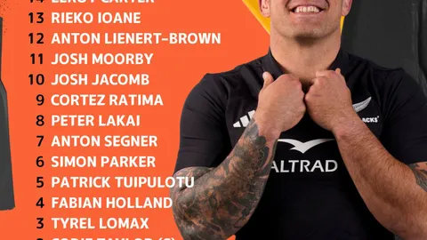 LOS ALL BLACKS CON EL REGRESO DE CODIE TAYLOR ENFRENTAN A BULLS