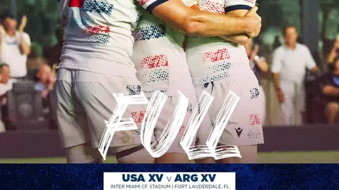 ARGENTINA XV NO PUDO CON ESTADOS UNIDOS Y FUE DERROTADO POR 25 A 24