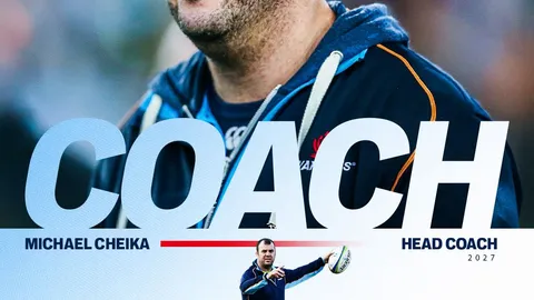MICHAEL CHEIKA VUELVE AL RUEDO PARA DIRIGIR A WARATAHS EN EL RUGBY UNION