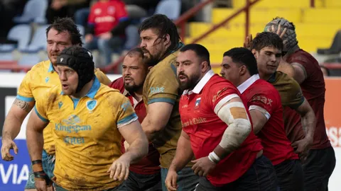 CHILE XV VENCIÓ EN SU CASA A URUGUAY XV EN EL AMERICA RUGBY CHAMPIONSHIP