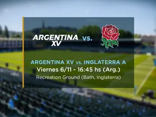 ARGENTINA XV Y UN BUEN PARTIDO PARA NOVIEMBRE ANTE INGLATERRA A