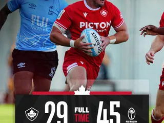 EN LA MADRUGADA FIJI GOLEÓ A CANADÁ Y ES FINALISTA DE LA PACIFIC NATIONS