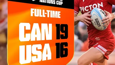 CANADÁ SUPERÓ A ESTADOS UNIDOS Y SE QUEDÓ CON EL TERCER PUESTO DE LA PACIFIC NATIONS CUP
