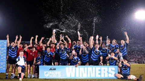 JAPÓN VENCIÓ A FIJI Y SE CONSAGRÓ CAMPEÓN DE LA PACIFIC NATIONS CUP