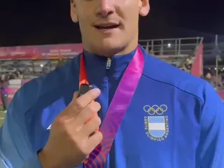 SANTIAGO MARE DEJÓ SUS SENSACIONES LUEGO DEL ORO EN LOS JUEGOS SURAMERICANOS