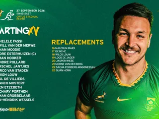 SUDÁFRICA CON SU EQUIPO CONFIRMADO PARA MEDIRSE EL DOMINGO EN PERTH ANTE AUSTRALIA