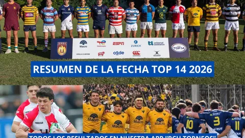 EN EL TOP 14 AÚN NO SE DEFINEN LOS TRES LUGARES QUE FALTAN PARA LAS SEMIFINALES. DESCENDIÓ CHAMPAGNAT