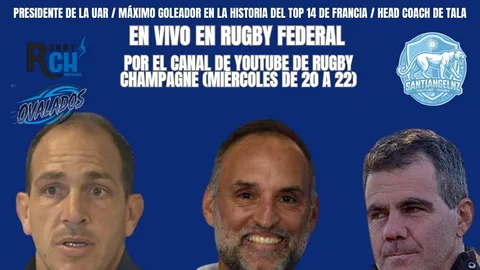 Un nuevo programa de Rugby Champagne Federal con invitados de lujo. No te lo podés perder!