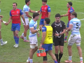 Los Pumas 7s derrotaron a Chile y también son finalistas del Seven Sudamericano en Córdoba