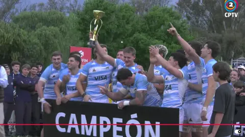 Los Pumas Sevens vencieron a Chile y se quedaron con el Torneo Sudamericano en Carlos Paz