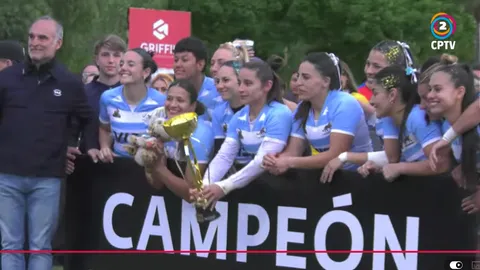 Las Yaguaretés son las campeonas del seven sudamericano jugado en Carlos Paz
