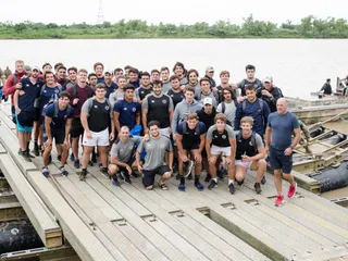 Ceibos entrenó en Querandí Rugby Club