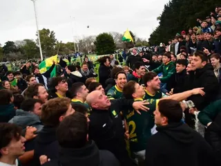 Los Tilos cerró una gran temporada con una goleada ante Champagnat