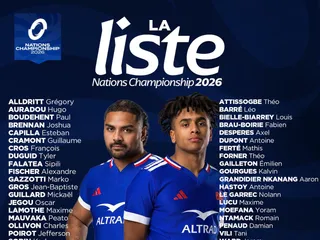 Fabien Galthié dio la lista de jugadores franceses para disputar el Nations Championship