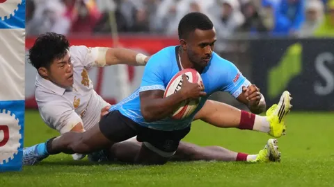 Fiji próximo rival de Los Pumas en el Mundial de Australia le ganó a Japón