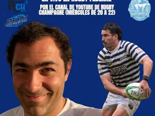Esta noche un nuevo programa de Rugby Champagne Federal con los campeones en vivo